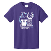 Youth Cotton T Shirt - Love Broncos
