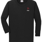 Youth Heavy Cotton Long Sleeve T-Shirt - Farnell Uniform