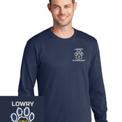 Long Sleeve Core Cotton Tee - Lowry Uniform